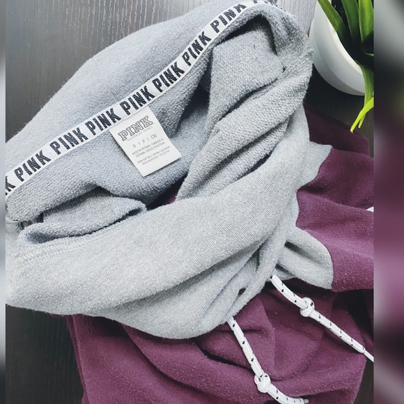 VS PINK Cowl Neck Hoodie - Picture 5 of 9